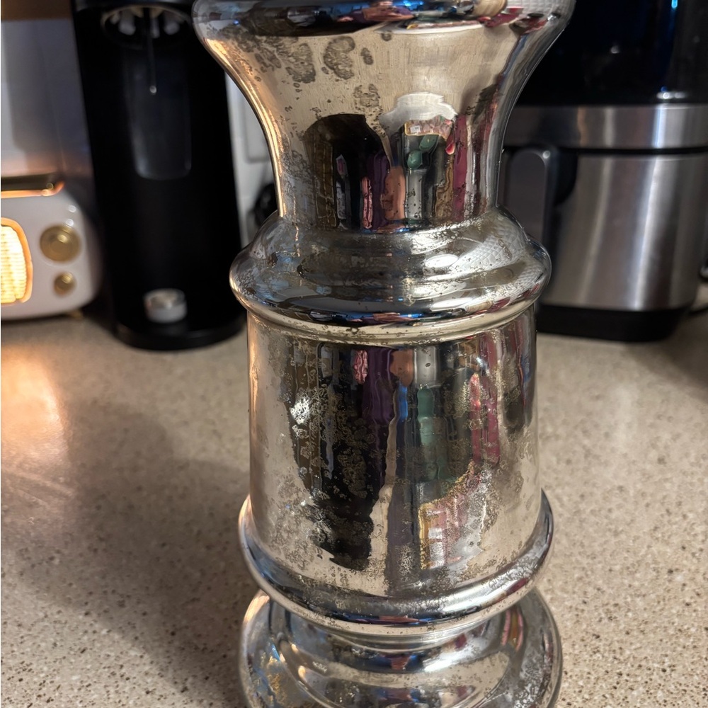 Silver Decorative vase